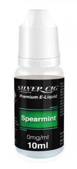 E-Liquid Silver-Cig Pfefferminz 0mg Nikotin 10ml im 5er Dsp.(DPT2 Konform EU Her